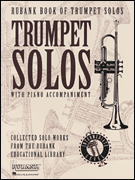 Rubank Book of Trumpet Solos Intermediate Level-P.O.P. cover